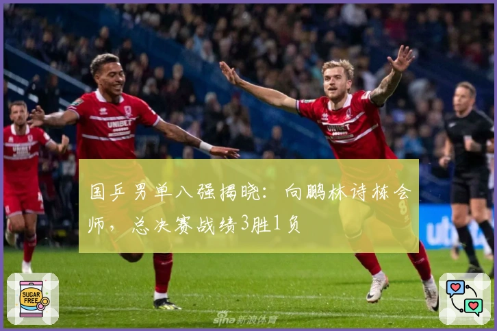 国乒男单八强揭晓：向鹏林诗栋会师，总决赛战绩3胜1负